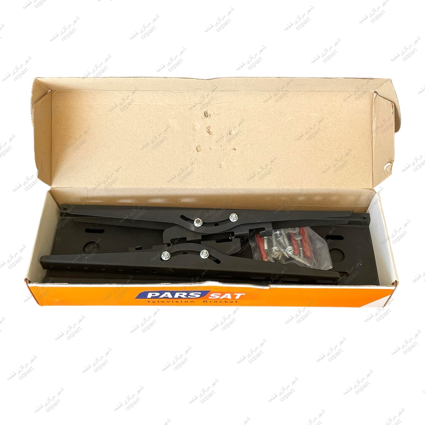 پایه دیواری تلویزیون دو بازو چرخشی 6جهته ال ای دی و ال سی دی از 32 اینچ تا 65 اینچ